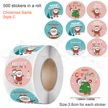 Christmas Santa Stickers,labels