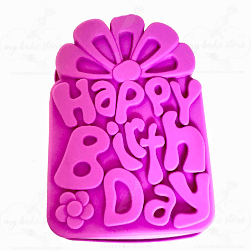 Happy Birthday Silicone cake mould