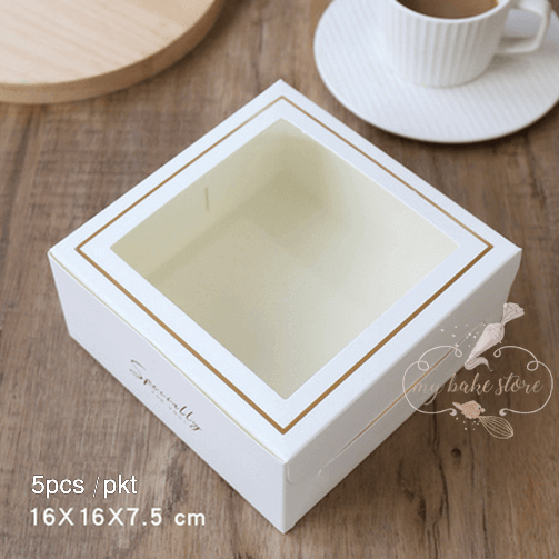 4/5/6 Inch Square Cakebox