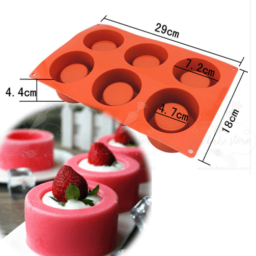 Muffin Silicone Jelly Mousse Mold