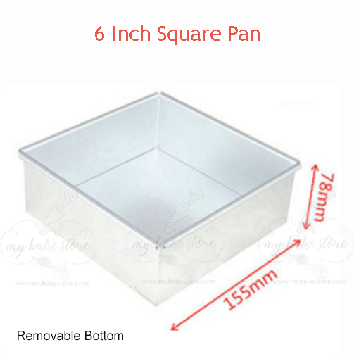Square Cake Pan (406 x 406 x 102mm / 16 x 16 x 4)