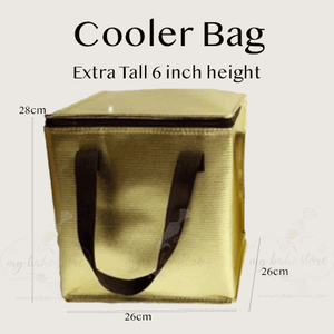 6 inch TALL cooler bag