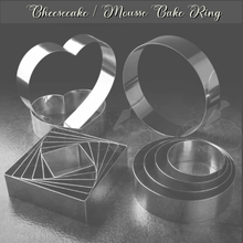 various cheesecake molds