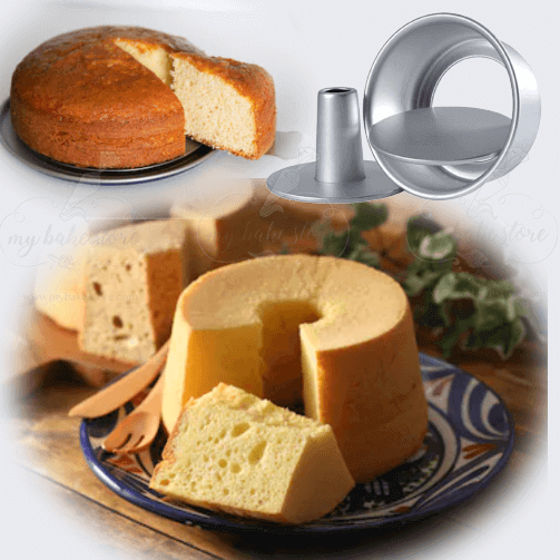 Miniature Baking Pan: Aluminum Chiffon Sponge Cake Pan With Lose Base Tiny  Baking 