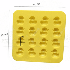 16 duckie jelly mold measurement