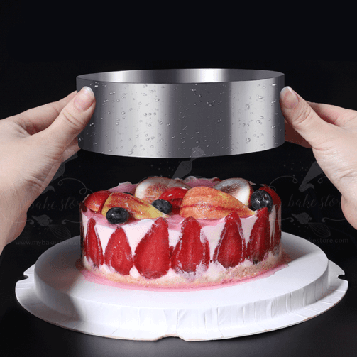 mini cheesecake Metal Dessert Molds cookie cutter tin mold Round Mousse