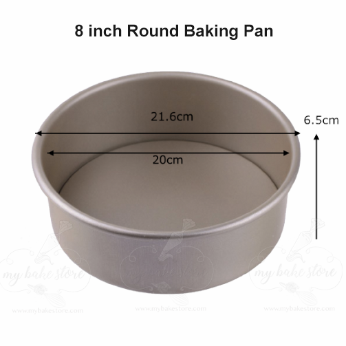 8 inch round discount cake pan in cm