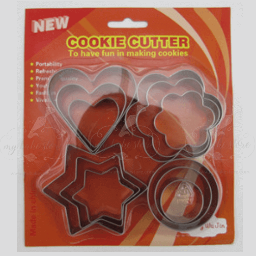 Assorted Shapes Stainless Cookie Cutter Cookie mold Pancake cutter Dou