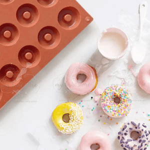 mini donut silicone mold