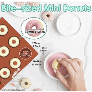 mini donut silicone mold