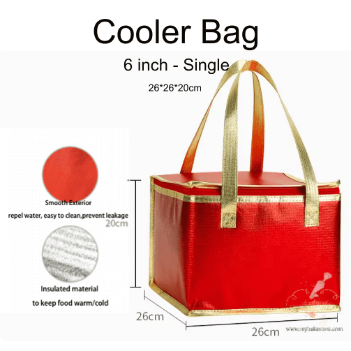 Cooler Bag Insulated Food Thermal Warmer Bag