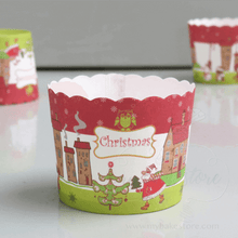 Christmas Cupcake Muffin Liners