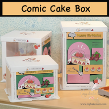 cake box art cute
