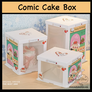 cartoon cake box