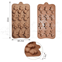 Cute Dinosaur chocolate Silicone mold