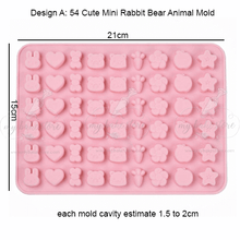 Cute Rabbit Gummy silicone Mold