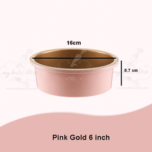 Pink Round Baking pan 6 inch