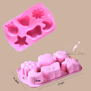 6 cavity soap jelly mold