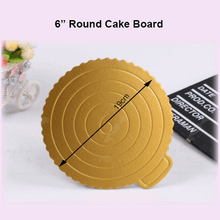 6 inch round cake board