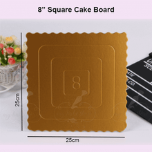8 inch square cake board