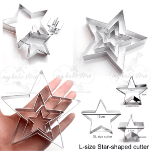 Christmas Star Cookie cutter L-size