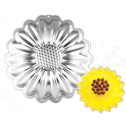 Sunflower Cake Pan Agar Agar Mold - Main Image
