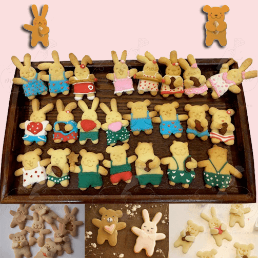 Bear cookie cutter – Cheerful Cookie Cutters