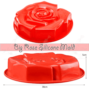 Big ROse Silicone mold - measurement