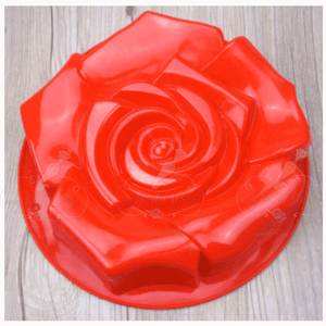 Big Rose Bundt Agar Agar Silicone Mold