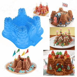This 3D castle mould makes a wonderful centrepiece for your table and a great conversation starter.