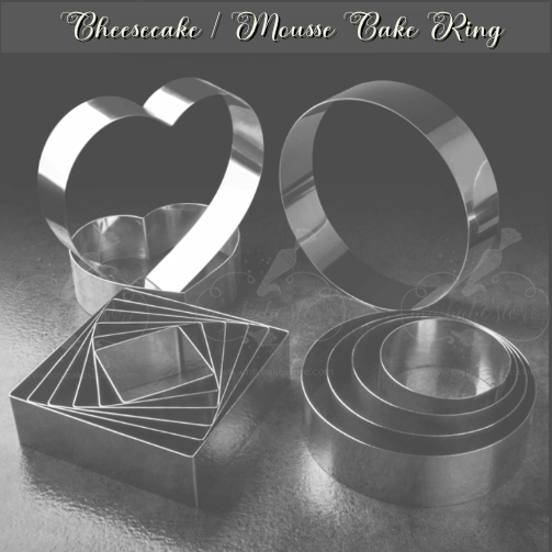 Adjustable (16-30cm) Mousse Cake Ring Stainless Steel – Bake House - The  Baking Treasure