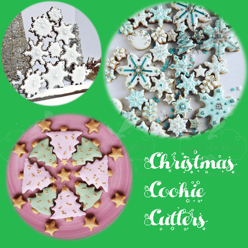 Christmas Star Christmas Tree Cookie Cutters