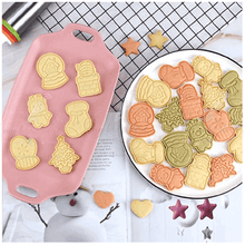 Christmas Cookie Cutter Plunger Cookie Press