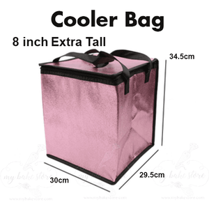 TALL cooler bag pink
