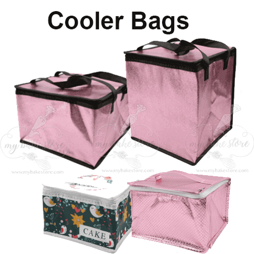 cake cooler bags pink