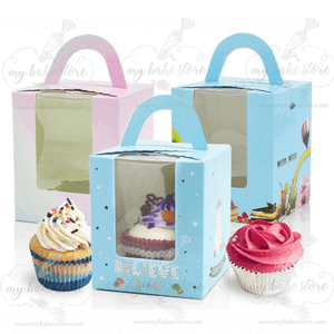 pretty cupcake muffin box