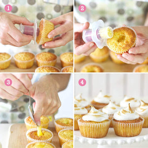easy demo for cupcake corer, cupcake plunger
