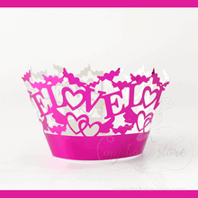 Pink Shiny Cupcake Muffin Paper Holder