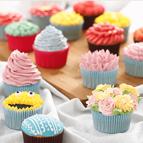 Icing nozzles for sales cupcakes