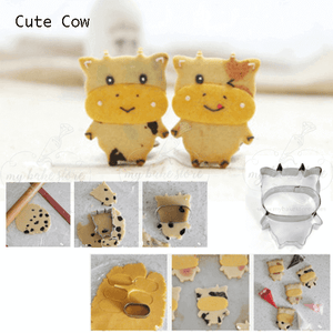 Cute Cow stainless steel cookie cutter