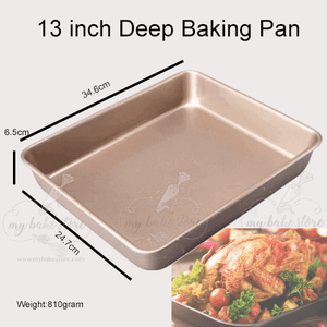 13 inch Deep baking pan