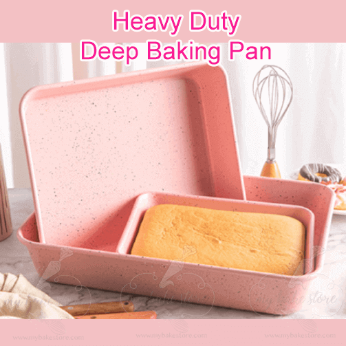 Pink top baking pans