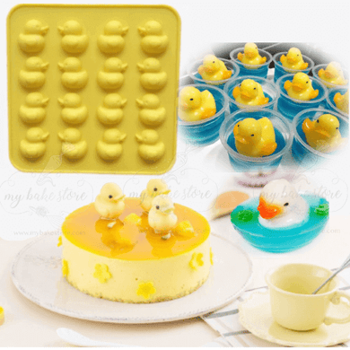 16 duckie agar agar jelly mold