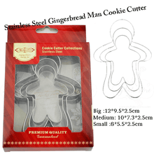 Gingerbread man cookie cutter size