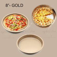 GOld 8 inch Pizza Pan Round