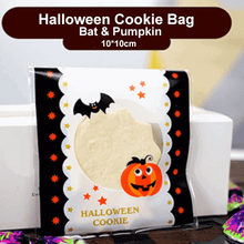 halloween cookie bag pumpkin