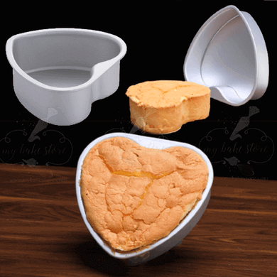chiffon cake mold heart-shaped