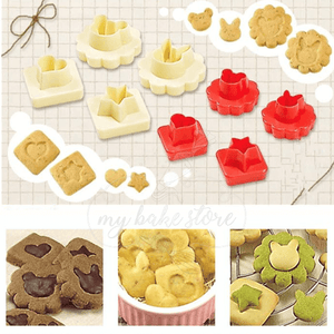 16 styles Japanese cookie molds set