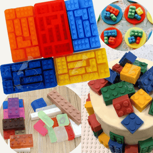 lego bricks silicone mold
