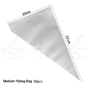 50pcs Medium size pastry piping bags